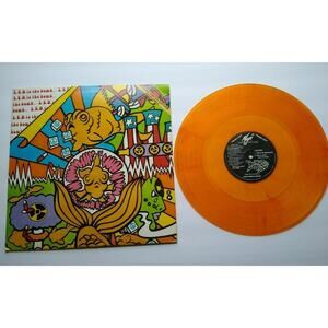 Radioactive Goldfish Is The Bomb Vinyl 12" EP Record Orange Gold Limited Promo